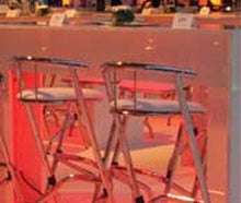 Barhocker mit Lehne
