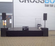 Bühne 4x3 m Nivtec-System 40 cm hoch (optional andere Höhen und mit Geländer und/oder Treppe)