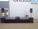 Bühne 4x3 m Nivtec-System 40 cm hoch (optional andere Höhen und mit Geländer und/oder Treppe)