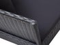 Rattan Lounge / Sofa / Couch eckig - Galerie - Bild 4