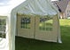 Partyzelt -  Zelt mit Boden - 4 x 10 Meter - PVC