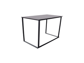 Hochtisch Kubix schwarz 120x70x110 cm