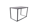 Hochtisch Kubix schwarz 120x70x110 cm