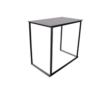 Hochtisch Kubix schwarz 120x70x110 cm