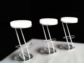 Barhocker | Barstuhl ZETT weiß
