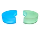 LED Sitzbank / Loungebank / Hocker halbrunder iMOON (leuchtend in allen Farben)