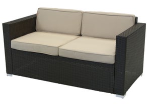 Rattan Club Sofa 2er