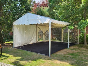 Partyzelt 3m Breite (in 3m-Schritten bis 18m) mieten