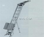 Kombi-Lift (10 m), (Geda-Lift, Schrägaufzug) zerlegbar