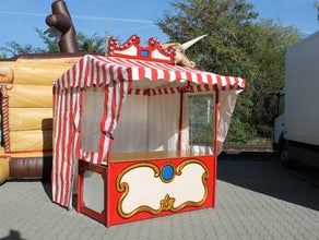 Nostalgie Marktstand geschlossen