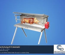 Spanferkelgrill Edelstahl