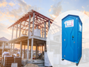 Mobiltoilette | Baustellen WC | Mobile Baustellen Toilette | Toilettenkabine | Miettoilette