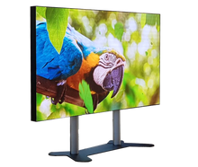 100 Zoll TV 4K UHD mit E- Standfuss mieten – Monitor