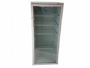 Getränkekühlschrank weiß mit Glastüre 290 l