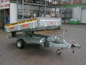 Anhänger, Rückwärtskipper, zul. GG 1.100 kg, Nutzlast max. 750 kg, Ladefläche 2,50 x 1,25 m