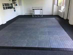 Tanzfläche  6 m x 6 m  /  Tanzparkett  /  Multifunktionsboden  /  Zeltboden  /  Messebelag  /  Hallenboden  /  Hygieneboden  /  Tanzboden  /  Allzweckboden