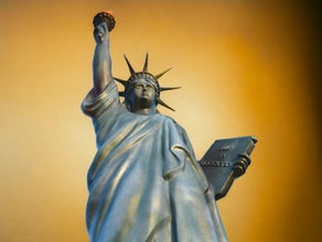 Freiheitsstatue 2,40 m Amerika Dekoration