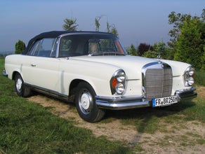 Mercedes-Benz 250 SE Oldtimer Cabriolet 5-Sitzplätze