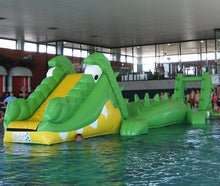 Schnappi, aufblasbare Wasser-Hüpfurg mit Spielelementen inkl. 19% MwSt.