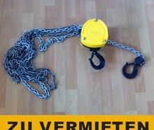 Kettenzug / Flaschenzug 3000 kg mit 4 m Kette