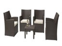 Rattan Creme Clubsessel