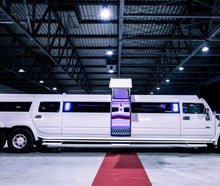 Stretchlimousine Hummer H2 als Hochzeitsfahrzeug