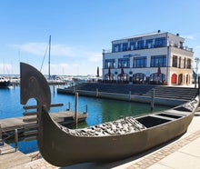 Venedig Goldel XXL - originale Größe, Italien Dekoration