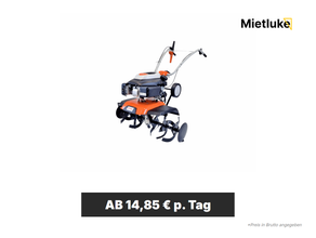 Benzin-Motorhacke 85cm mieten - ab 14,85 € pro Tag