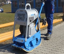 Vibrationsplatte 146 kg/25 kN Vor-und Rücklauf, Rüttelplatte