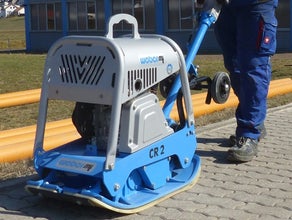 Vibrationsplatte 146 kg/25 kN Vor-und Rücklauf, Rüttelplatte