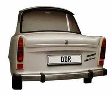 Berlin Trabbi Heck, Auto, Halbes Auto