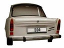 Berlin Trabbi Heck, Auto, Halbes Auto