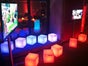 LED Würfel / Cube / Sitzwürfel / Leuchtwürfel / LED-Würfel / Deko Würfel / Lichtobjekt / Hocker / Lounge Möbel mieten - Galerie - Bild 3