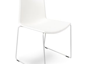 Bankettstuhl/Designstuhl TWEET weiß