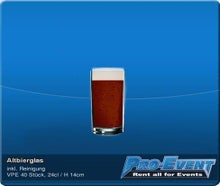 Altbierglas (je 40 Stück)