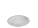 Teller oval Bianco 25 cm mieten