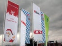 Fahnenmast / Flaggenmast für 110cm x 300cm Flagge mieten - Galerie - Bild 1