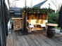 Kuschelhütte im Altholzlook / Weihnachtsmarkthütte / Sitzgelegenheit / Lounge / Sitzgarnitur / Biergarnitur - Galerie - Bild 2