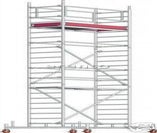 Rollgerüst Arbeitsbühne 0,75x1,8 Arbeitshöhe 7,3m