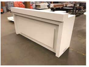 Empfangscounter LED mieten – Bartheke, Mobile Bar, Ausschanktheke, Eventtheke, Theken & Bars