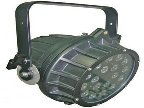 Outdoor LED Par-Strahler 18x3 Watt / IP 65 = wie 500 W Halogen