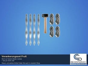 Set Sturmsicherung Partyzelt Heringe Festzelt Faltzelt Ruckzuck Zelt,  Partyzelt - 8587146854 mieten | Erento.com