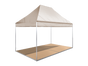 Mastertent 4 x 6 m (Sandfarbe) mieten - Galerie - Bild 2