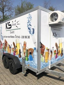 Kühlanhänger / Kühlkoffer / Getränkeanhänger 3t