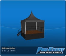 Bühne 3x3m
