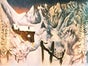Winterdorf - Kulisse, Winter, Weihnachten, Schnee - Galerie - Bild 2