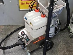 Dampfreiniger 9 bar mit Absaugung