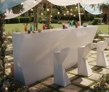 Vondom Faz Cocktail Bar mit LED-Beleuchtung, Indoor- und Oudoor Theke, Bar-Tresen, Counter mieten