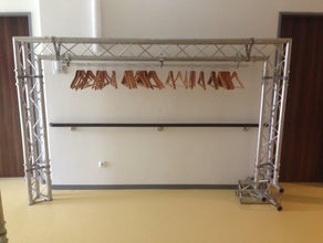 Design-Garderobenständer XXL (Kleiderständer)