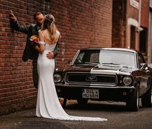 Oldtimer Ford Mustang BJ68 mieten f. Hochzeit, Fotoshooting usw. Hochzeitsauto
